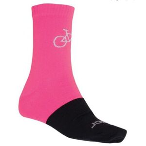 Ponožky Sensor Tour Merino ružová čierna 16100072 6/8 UK